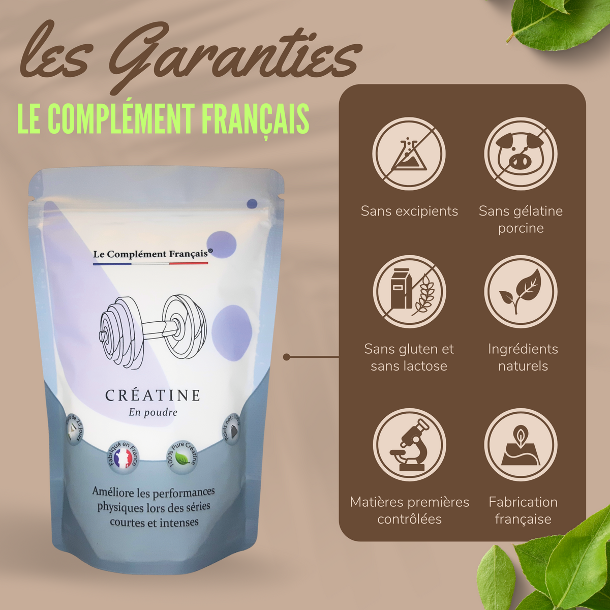 CRÉATINE MONOHYDRATE